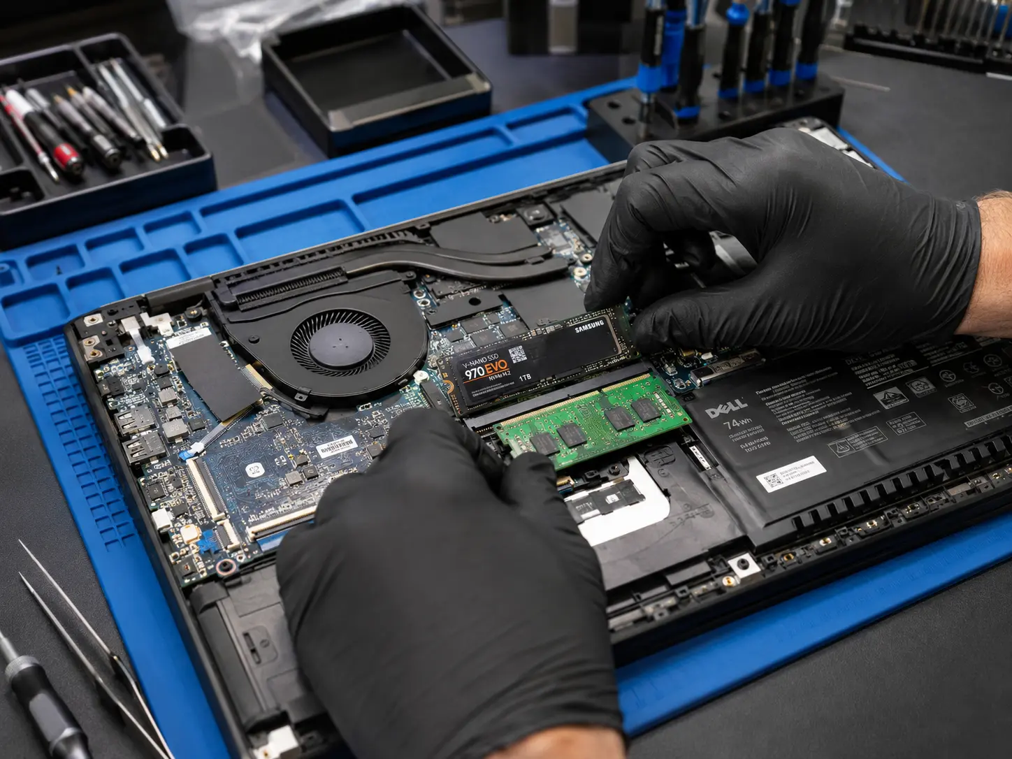 Instalación de disco SSD y optimización de memoria RAM