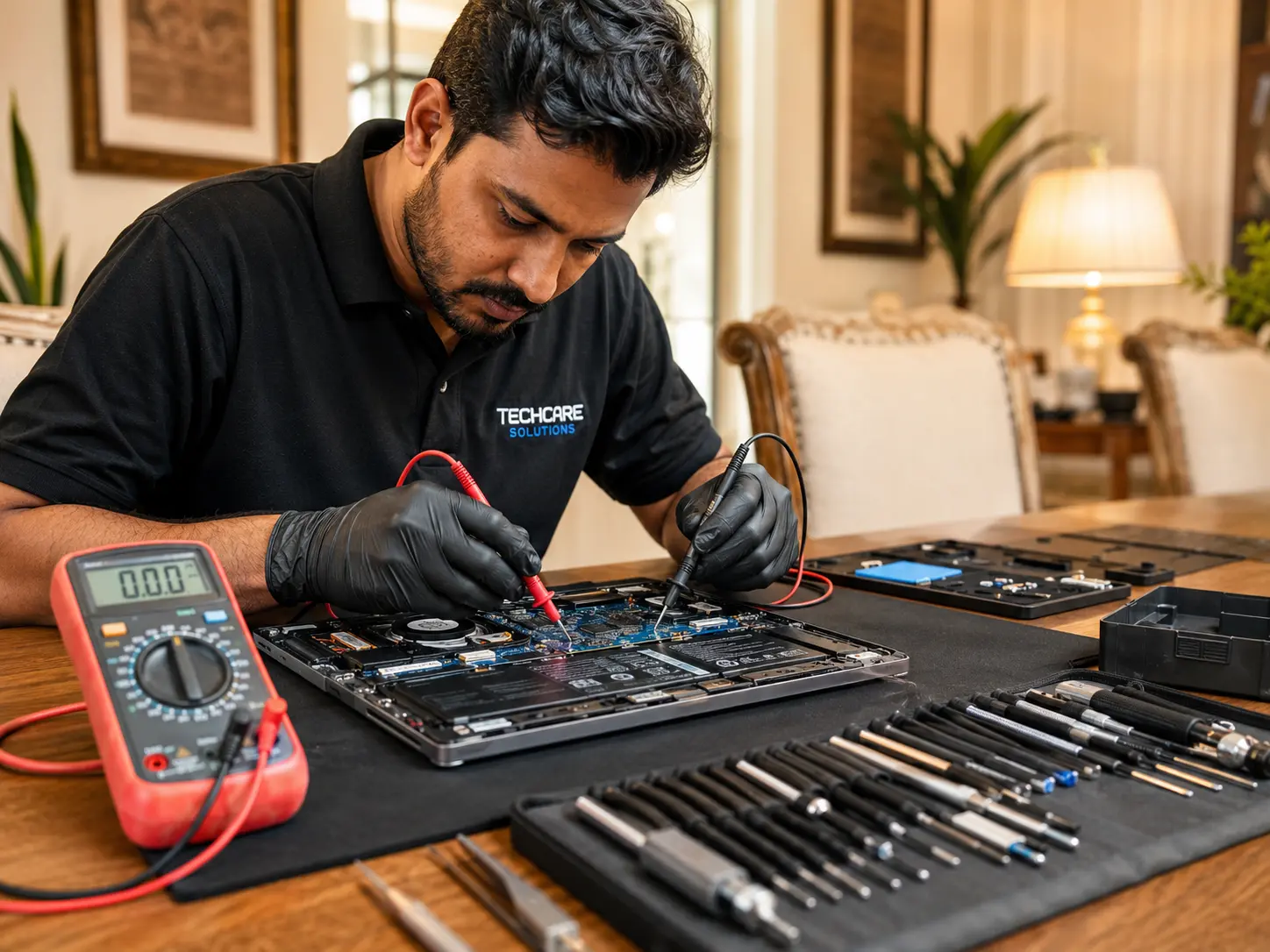Servicio técnico de laptops profesional en Vía a Salitre